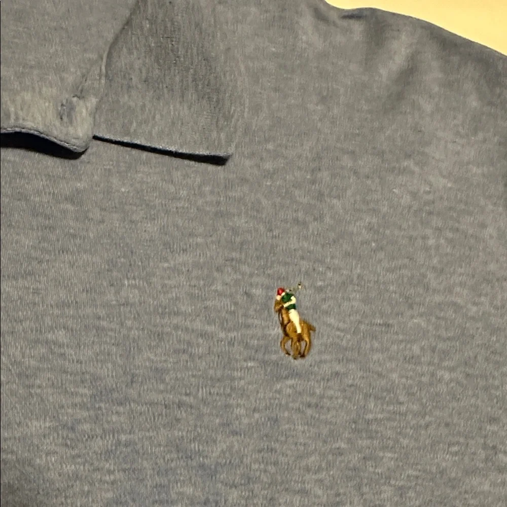 Ralph Lauren Men's Light Blue Polo Shirt